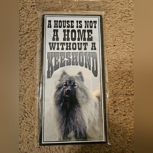 Keeshond Dog Wall Art